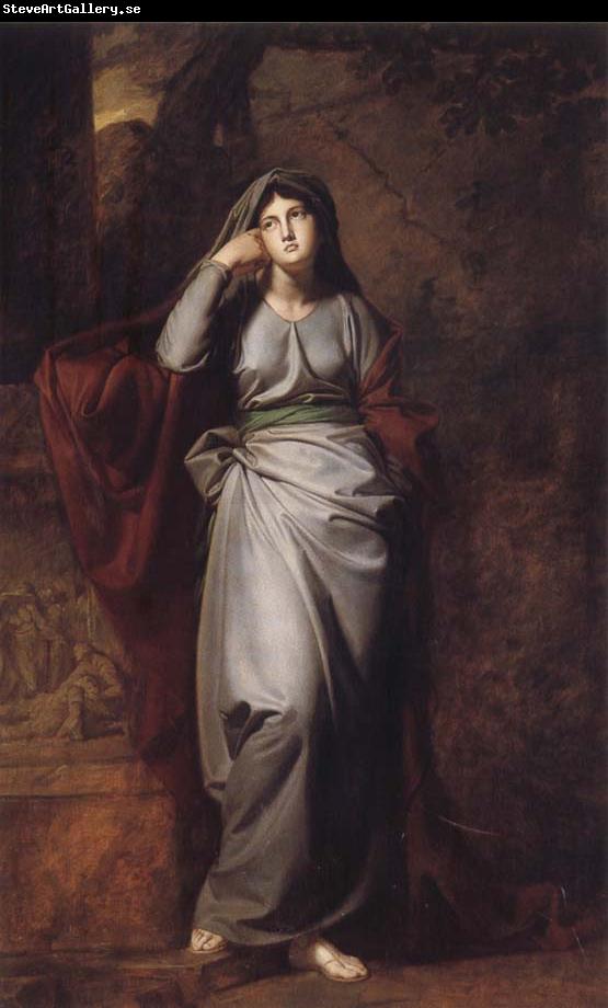 George Romney Melancholy-Il Penseroso